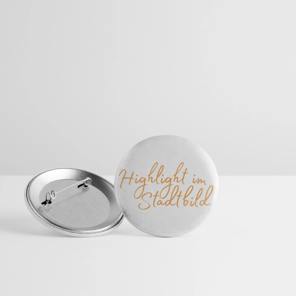 Highlight im Stadtbild - Buttons klein 5x - Weiß