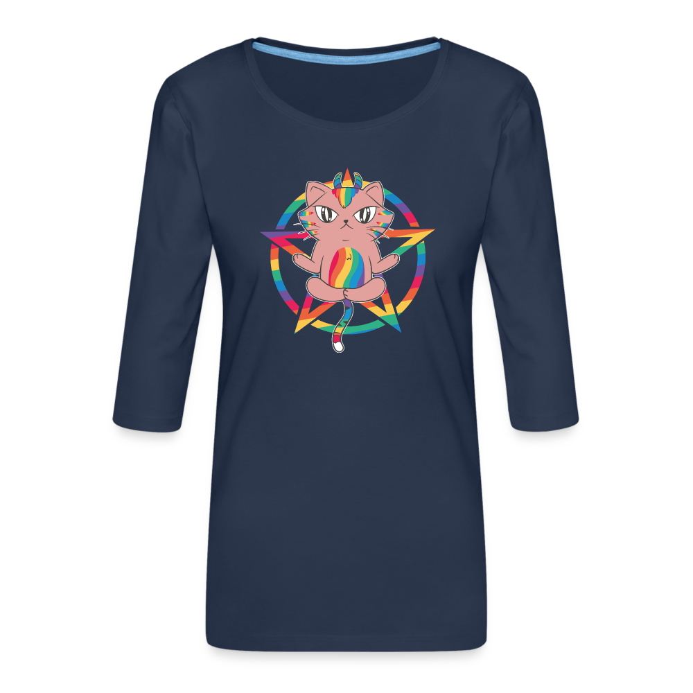 Pentacat “Frauen” 3/4-Arm Shirt - Navy