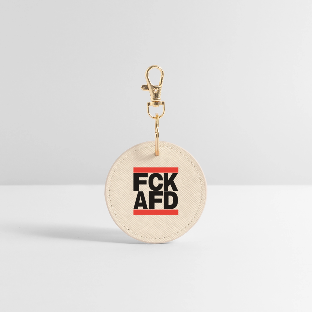 FCK AFD (schwarze Schrift) - BOUTIQUE Schlüsselanhänger - Auster