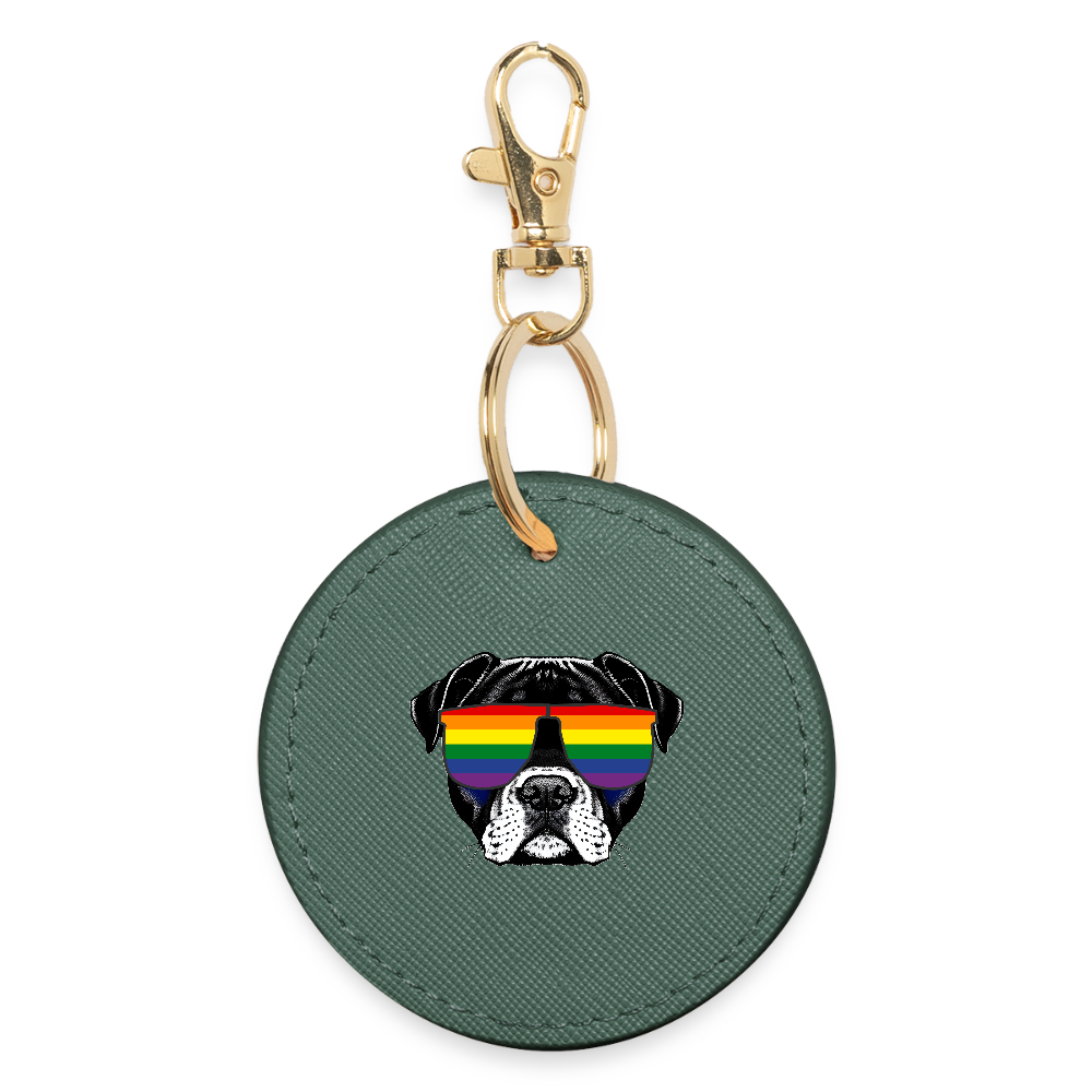 Regenbogen Doggo - BOUTIQUE Schlüsselanhänger - Fichte