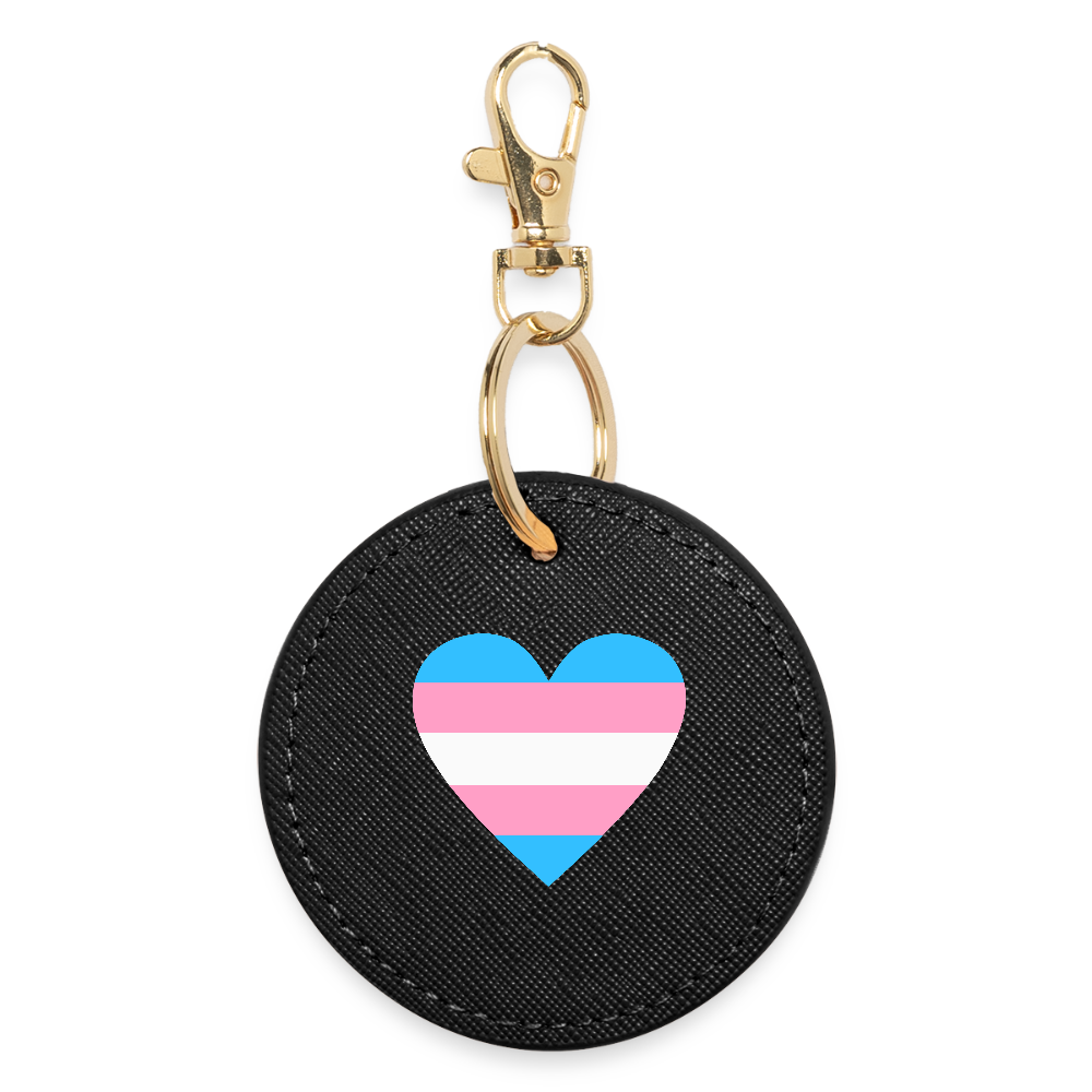 Trans Herz - BOUTIQUE Schlüsselanhänger - Schwarz
