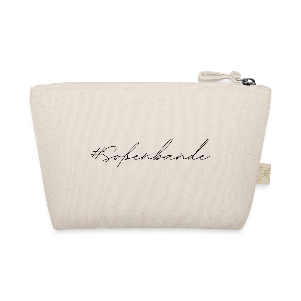 #Soßenbande (schwarze Schrift) - Täschchen - Natur