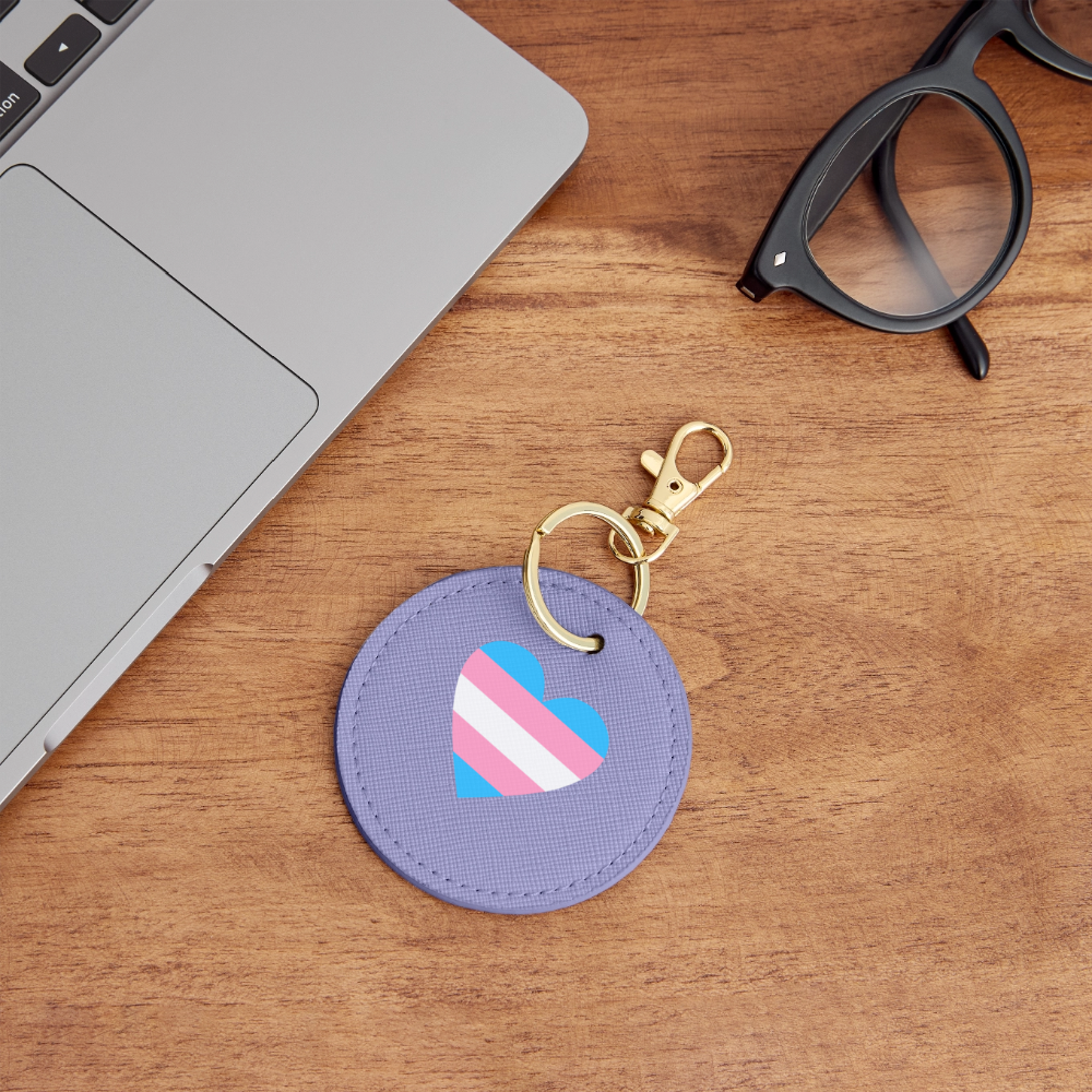 Trans Herz - BOUTIQUE Schlüsselanhänger - Lavendel