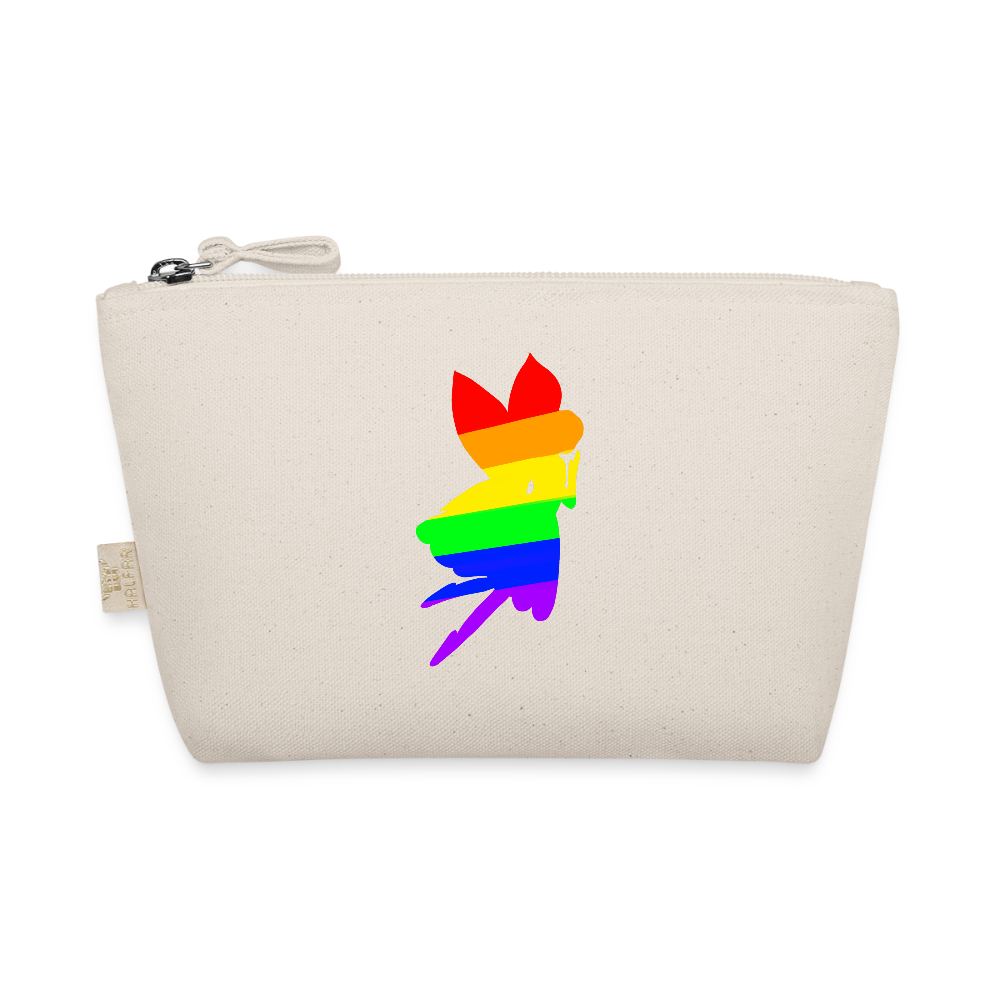 Regenbogen Fee - Täschchen - Natur