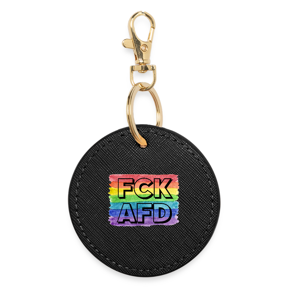 FCK AFD "Rainbow Resistance Edition" - BOUTIQUE Schlüsselanhänger - Schwarz