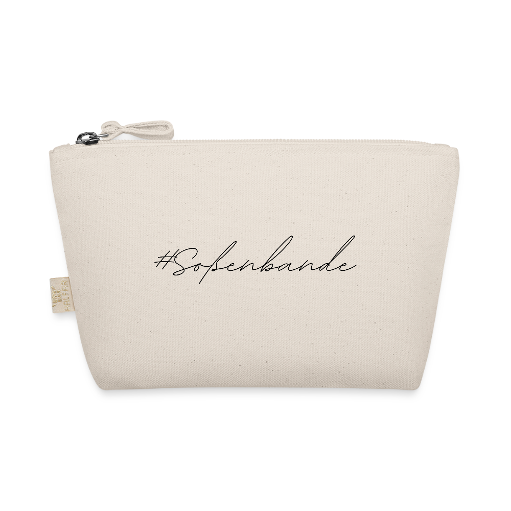 #Soßenbande (schwarze Schrift) - Täschchen - Natur