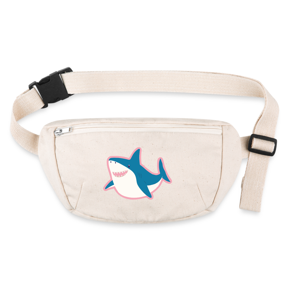 Trans Hai recycelte Gürteltasche - Naturweiß