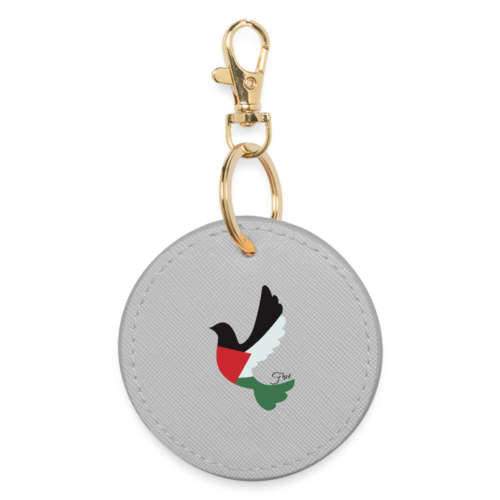 Free Palestine "Unbroken Wings Edition" - BOUTIQUE Schlüsselanhänger - Grau