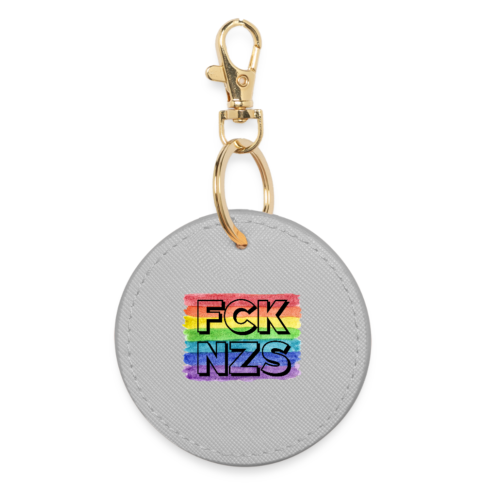 FCK NZS "Rainbow Resistance Edition" - BOUTIQUE Schlüsselanhänger - Grau