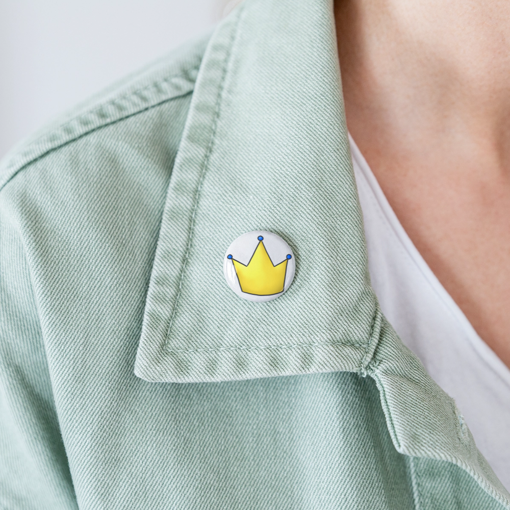 Survivor Queens Logo "Krone Edition" - Buttons klein 5x - Weiß