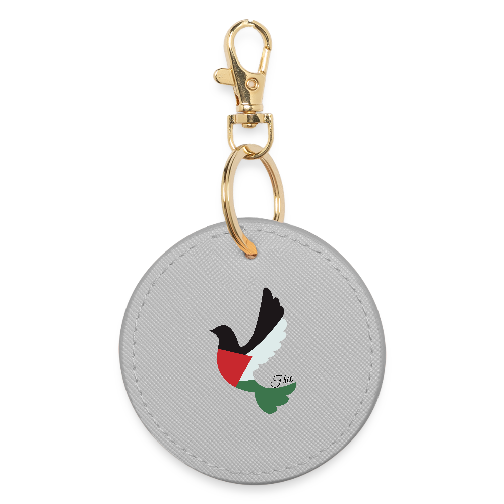 Free Palestine "Unbroken Wings Edition" - BOUTIQUE Schlüsselanhänger - Grau