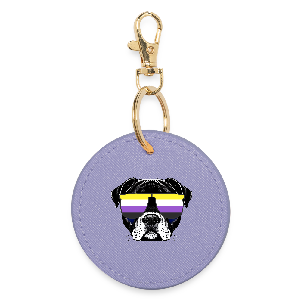 Nonbinary Doggo - BOUTIQUE Schlüsselanhänger - Lavendel