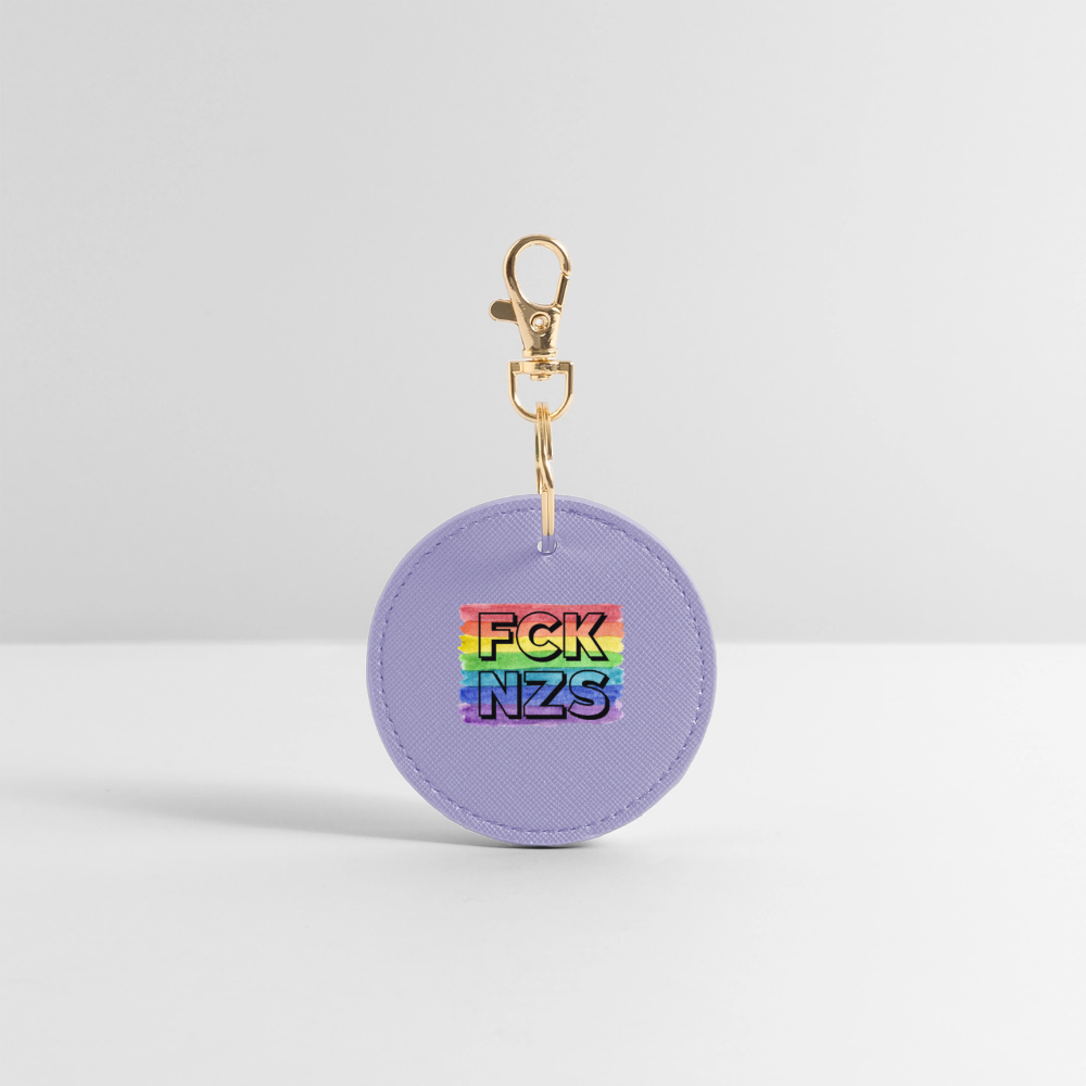 FCK NZS "Rainbow Resistance Edition" - BOUTIQUE Schlüsselanhänger - Lavendel