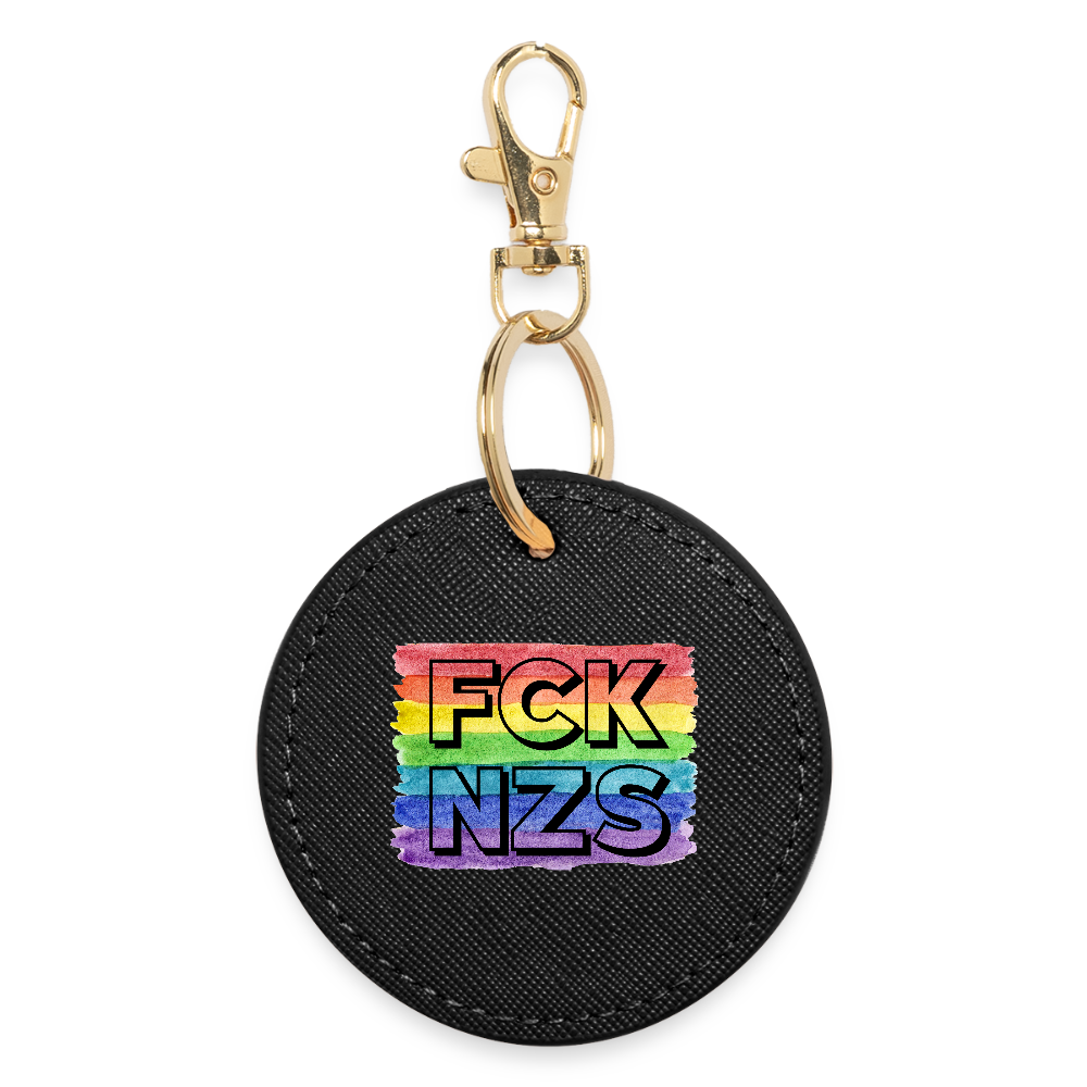 FCK NZS "Rainbow Resistance Edition" - BOUTIQUE Schlüsselanhänger - Schwarz