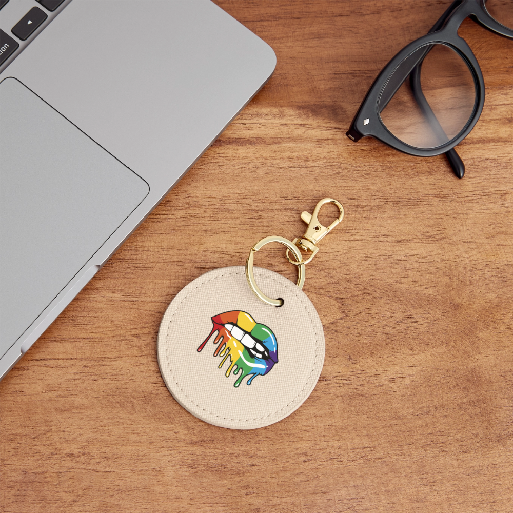 Regenbogen Lippen - BOUTIQUE Schlüsselanhänger - Auster