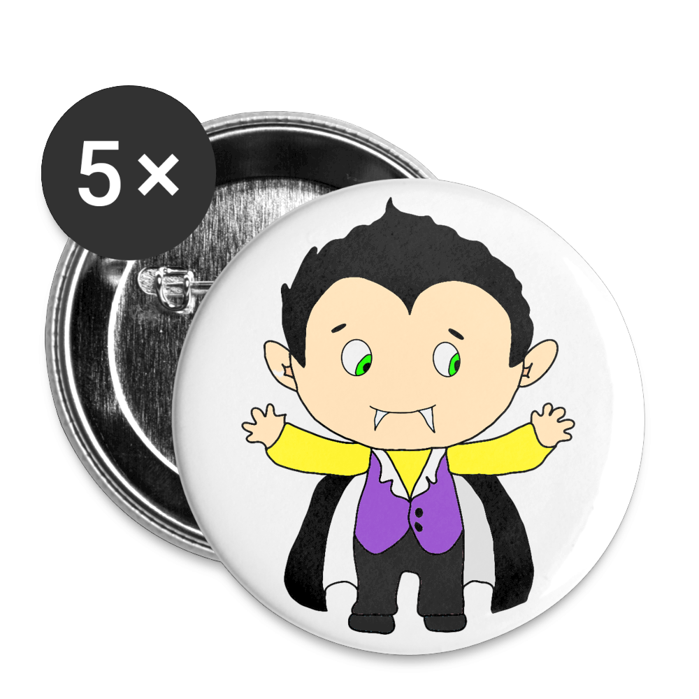 Trans*pir (Nonbinary Flagge) - Buttons klein 5x - Weiß