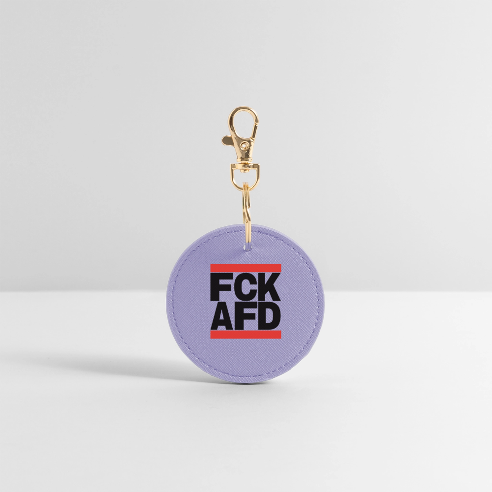 FCK AFD (schwarze Schrift) - BOUTIQUE Schlüsselanhänger - Lavendel