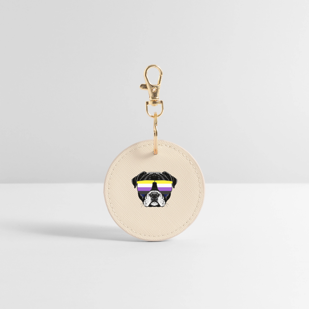 Nonbinary Doggo - BOUTIQUE Schlüsselanhänger - Auster