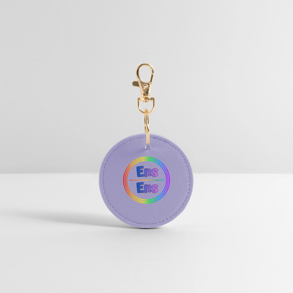 Ens/Ens Pronomen Regenbogenkreis - BOUTIQUE Schlüsselanhänger - Lavendel