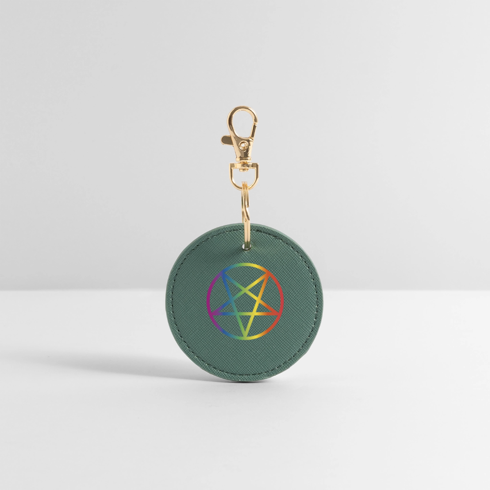 Regenbogen Pentagramm - BOUTIQUE Schlüsselanhänger - Fichte