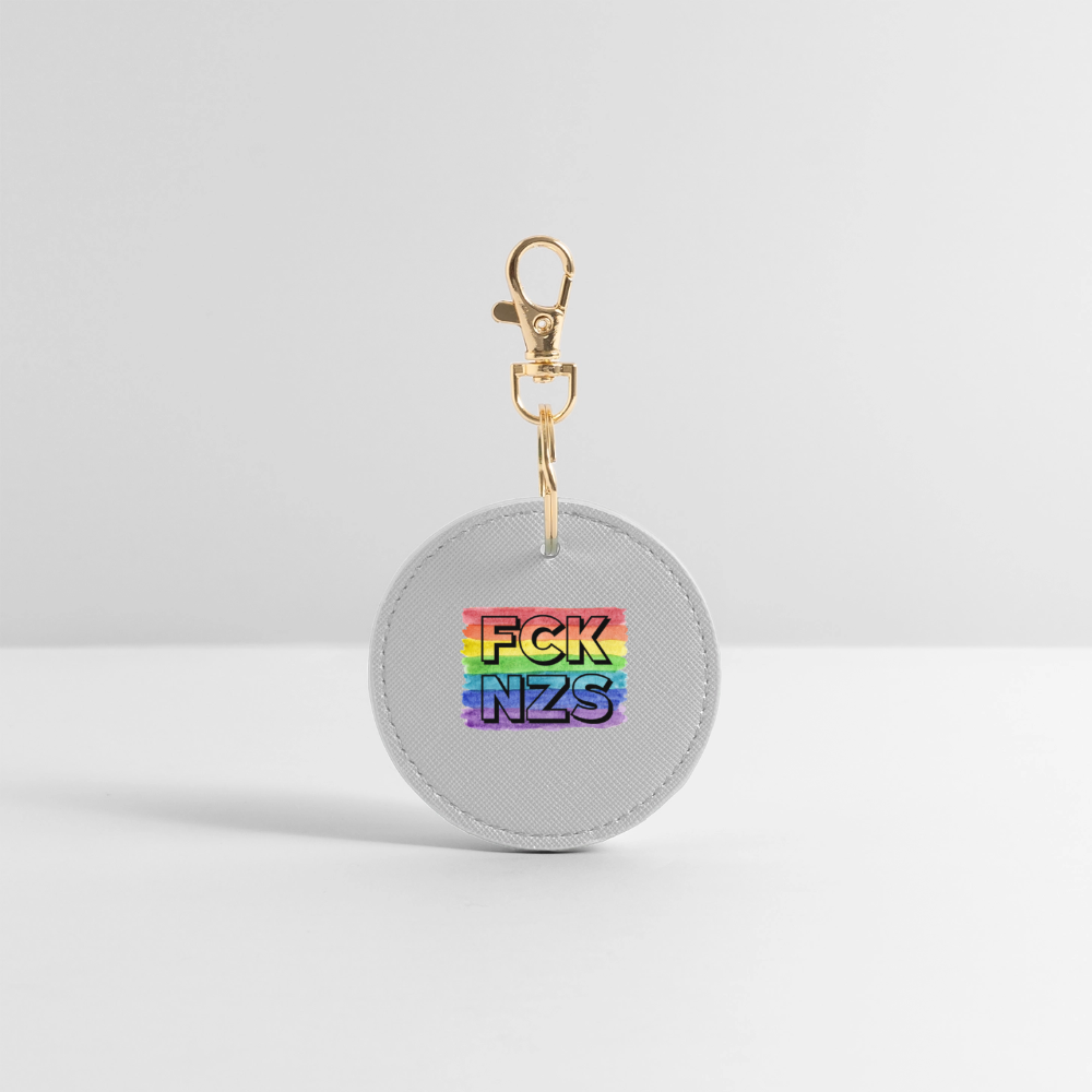 FCK NZS "Rainbow Resistance Edition" - BOUTIQUE Schlüsselanhänger - Grau