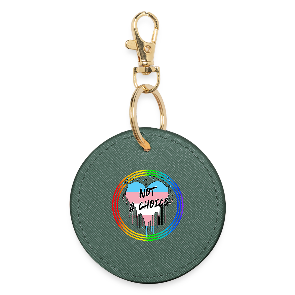 Trans Not a Choice "Regenbogenkreis Edition" - BOUTIQUE Schlüsselanhänger - Fichte