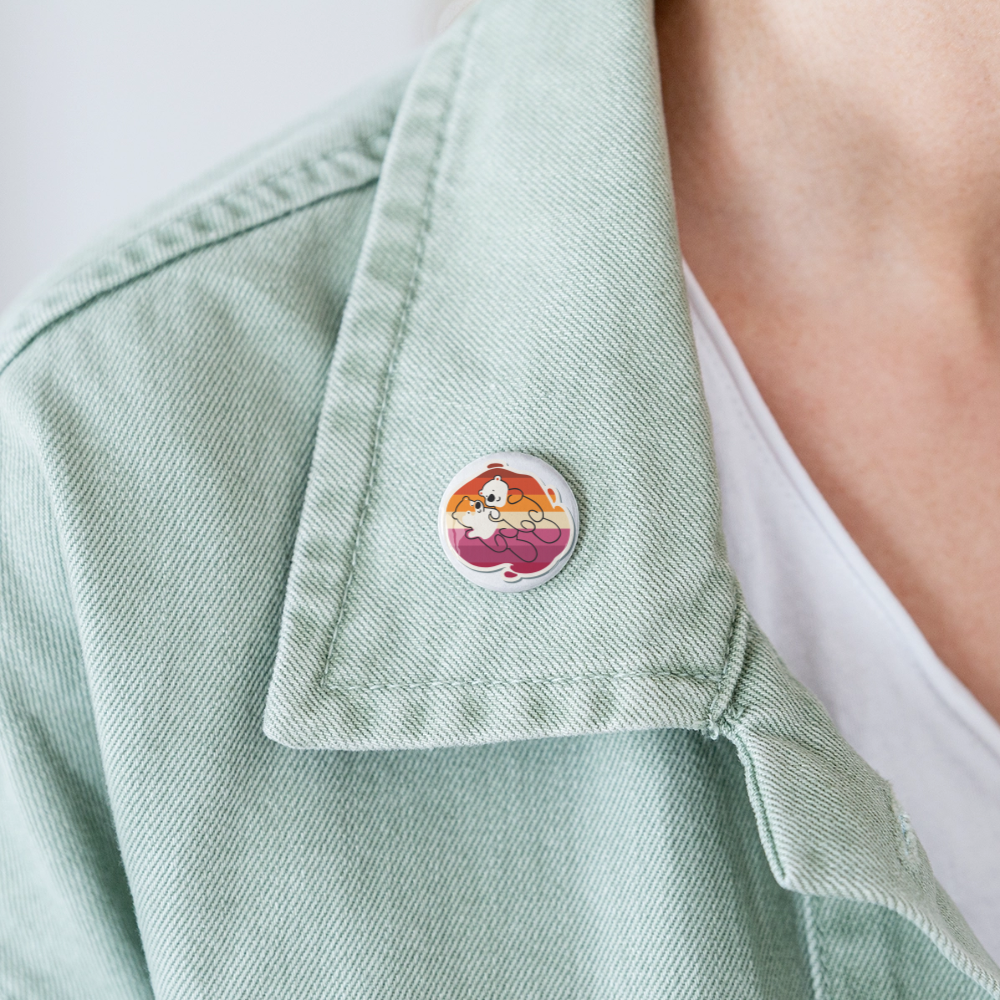 Lesbische Bieber - Buttons klein 5x - Weiß
