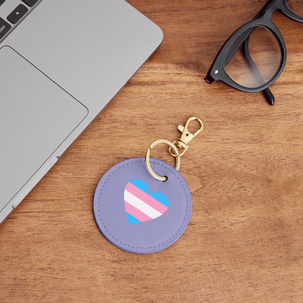 Trans Herz - BOUTIQUE Schlüsselanhänger - Lavendel