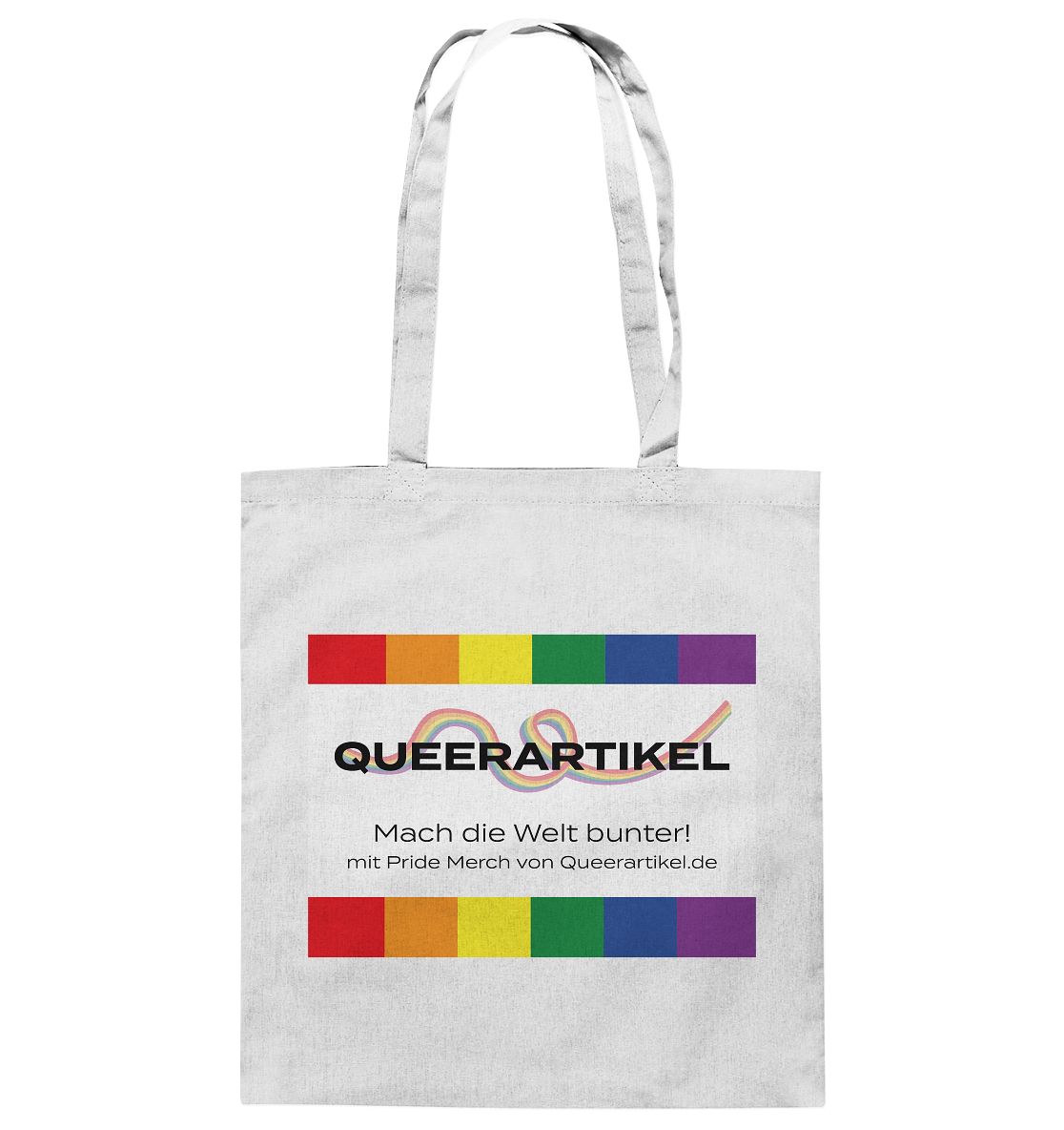 Queerartikel Mach die Welt bunter Stoffbeutel