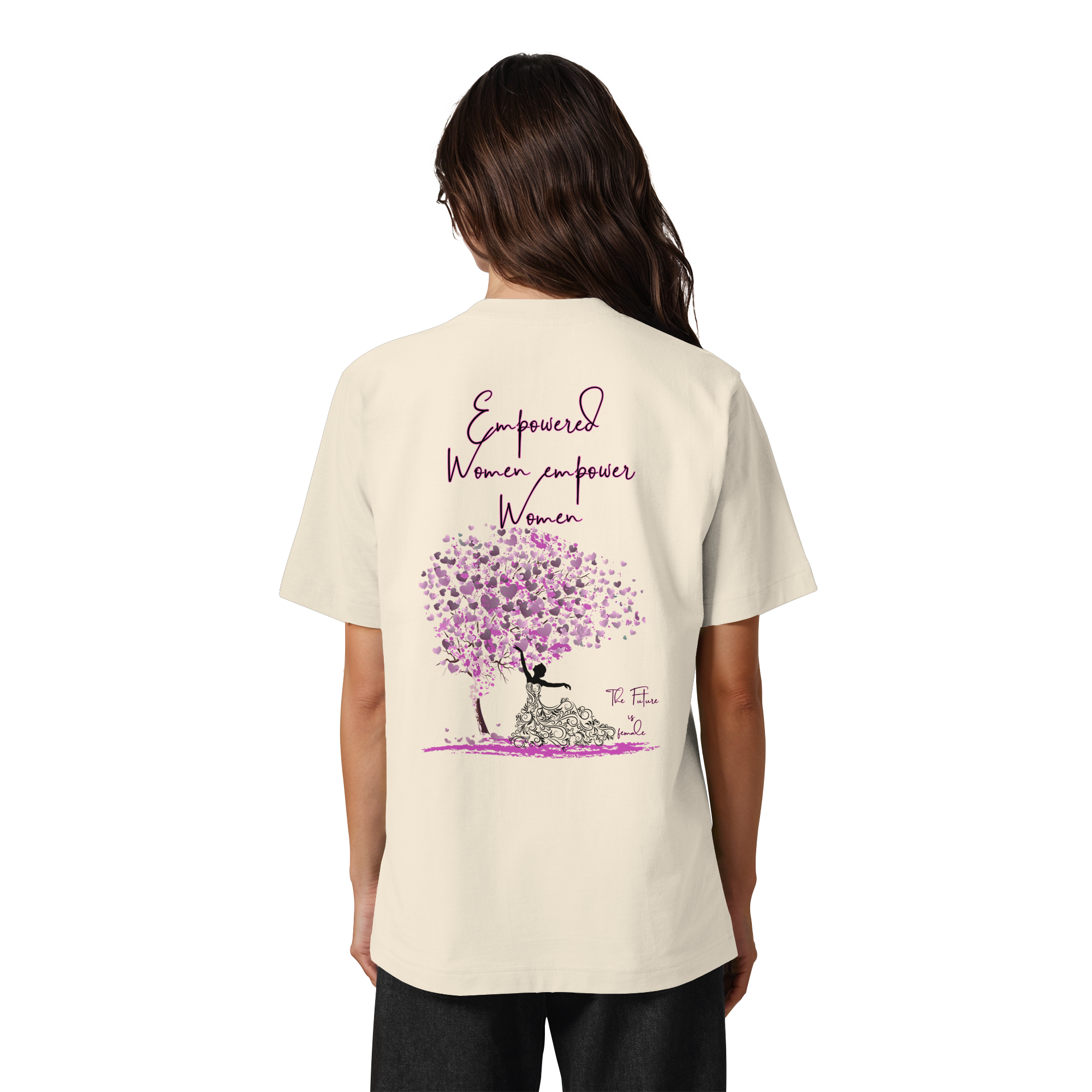 Empowered Women empower Women Backprint - Heavy Oversized Organic Shirt