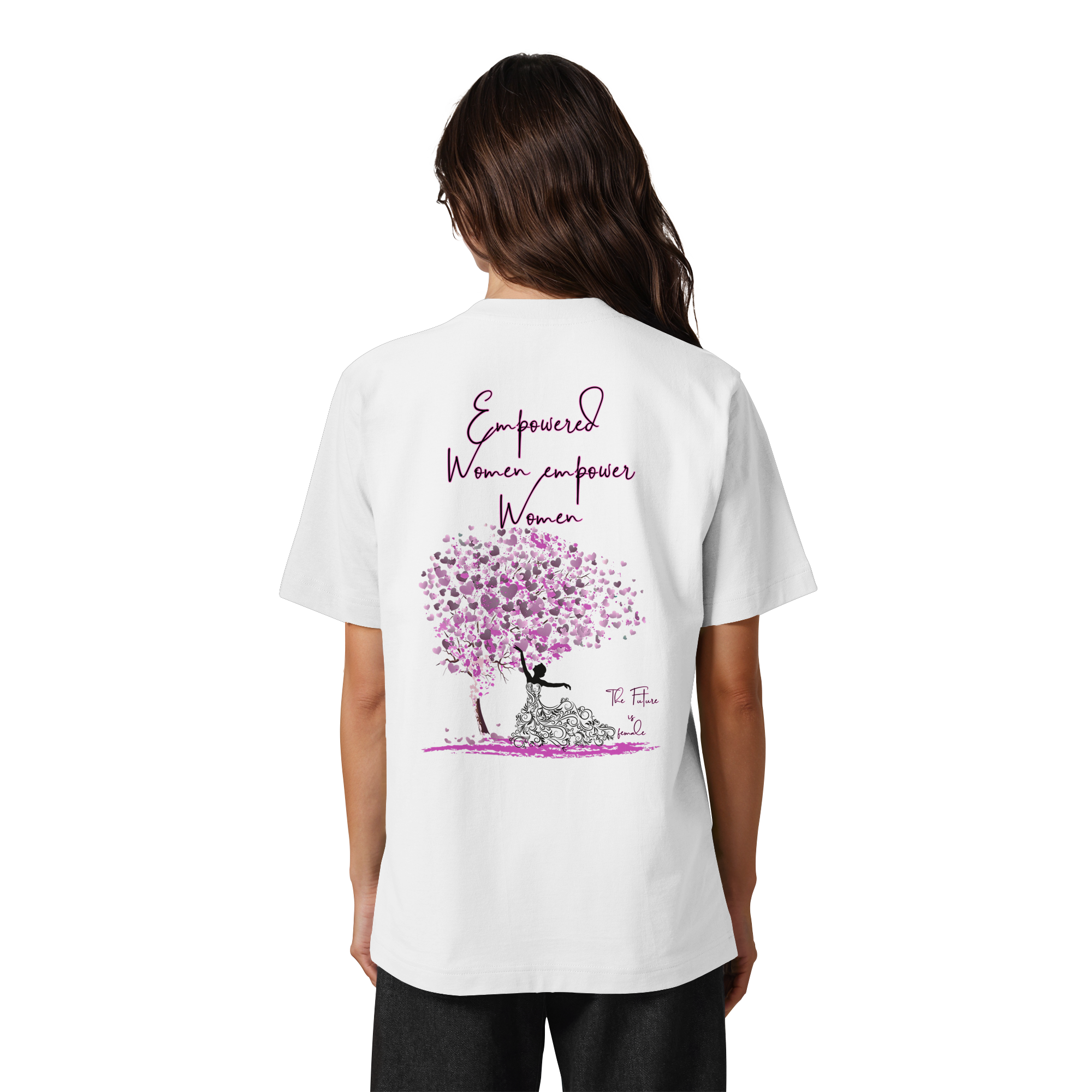 Empowered Women empower Women Backprint - Heavy Oversized Organic Shirt