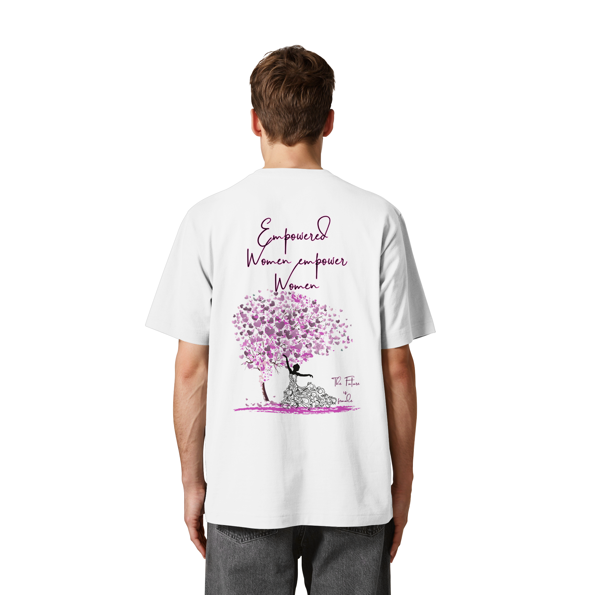 Empowered Women empower Women Backprint - Heavy Oversized Organic Shirt