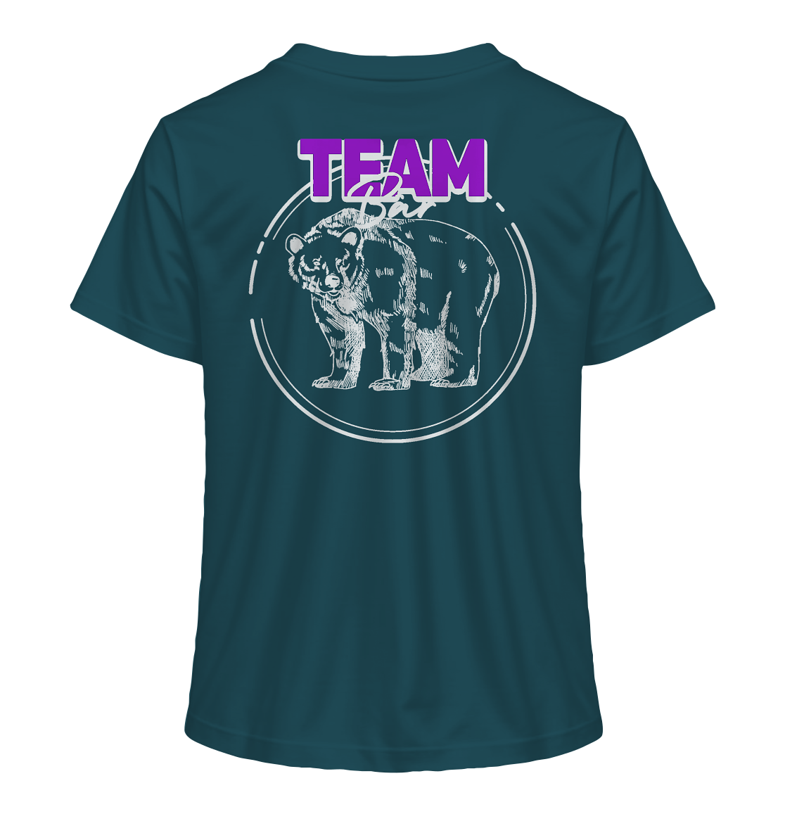 Team Bär Backprint (weiß) "Frauen" Stanley/Stella T-Shirt