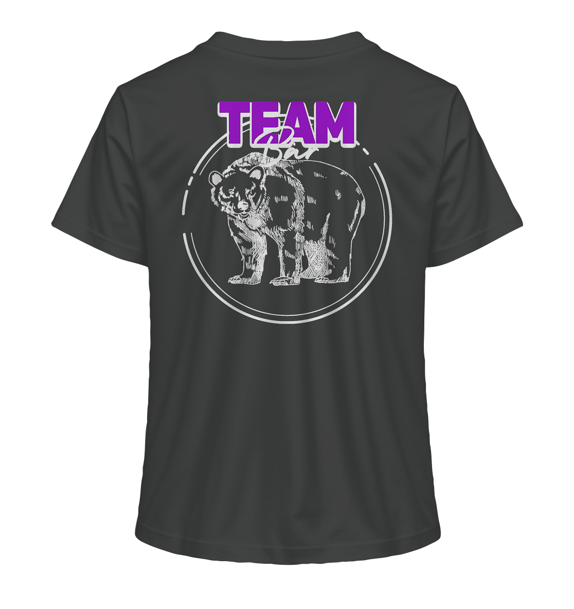 Team Bär Backprint (weiß) "Frauen" Stanley/Stella T-Shirt