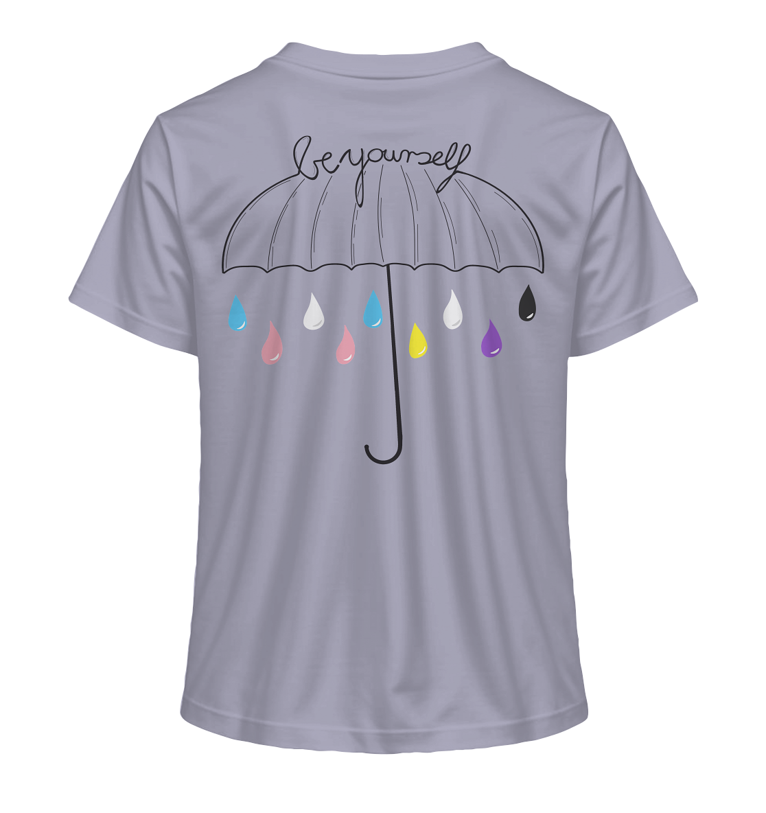 Trans Umbrella Backprint "Frauen" Stanley/Stella T-Shirt