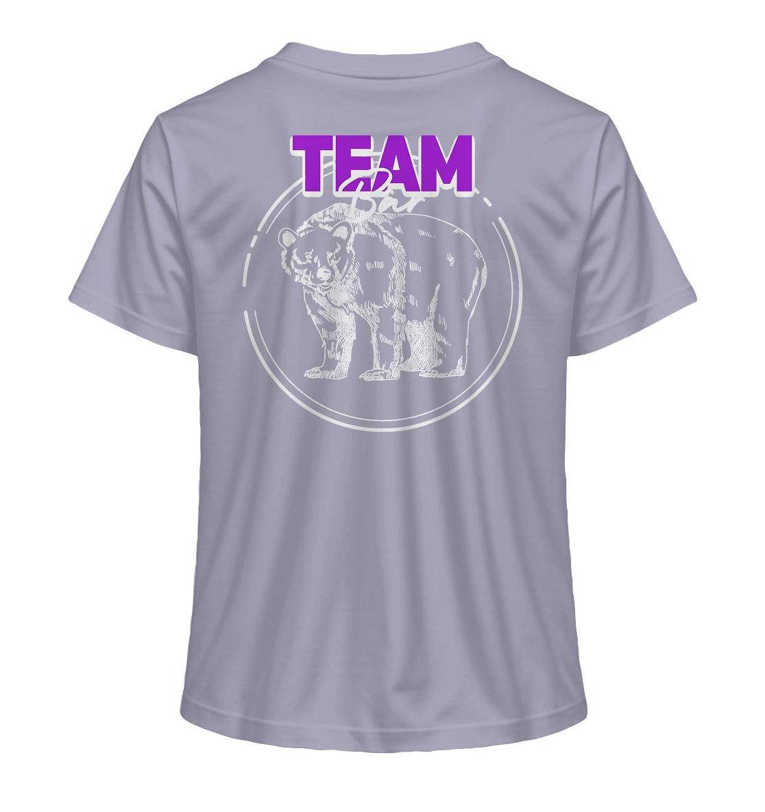 Team Bär Backprint (weiß) "Frauen" Stanley/Stella T-Shirt