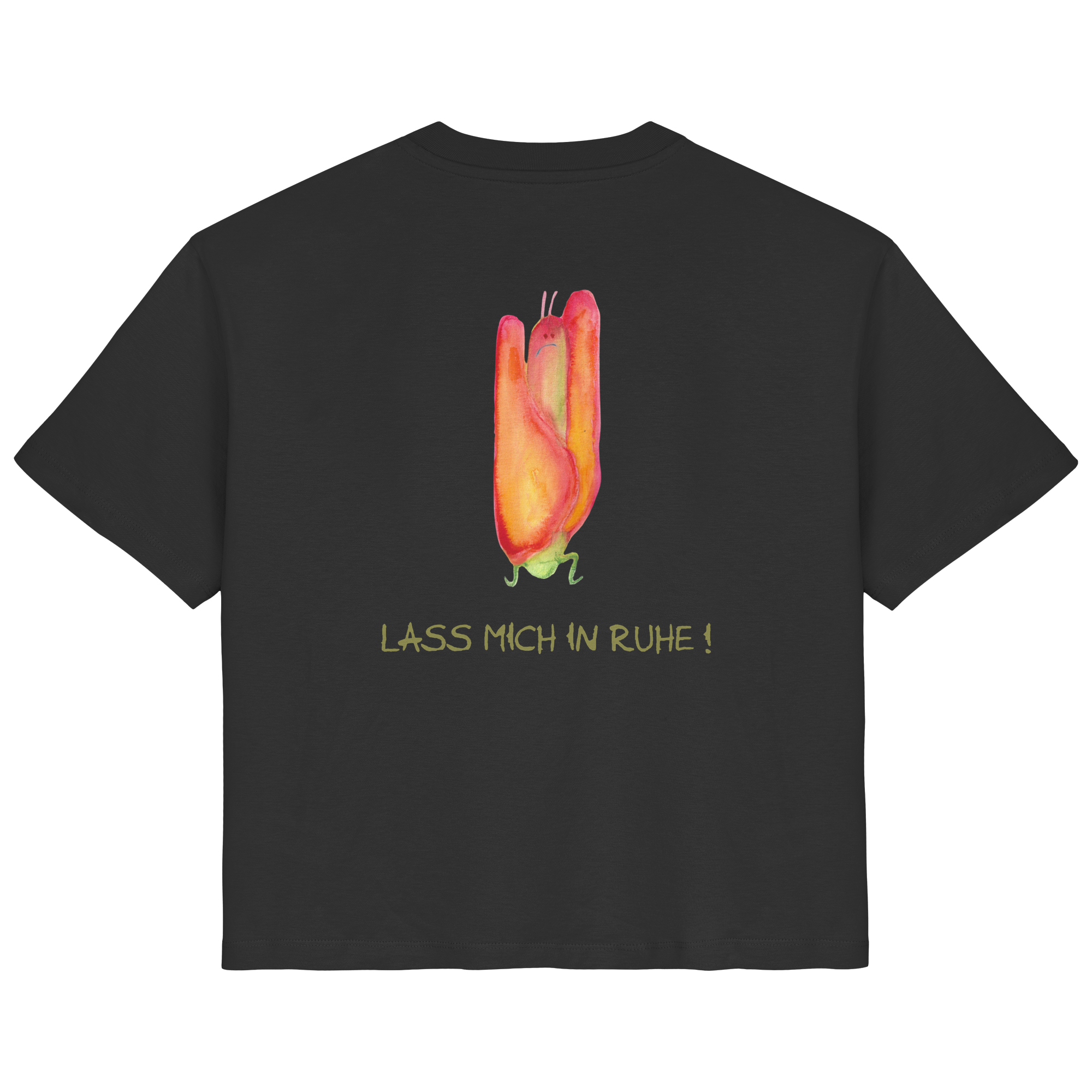 Lass mich in Ruhe! "Jona Kokon Edition" Backprint - Ladies Organic Shirt