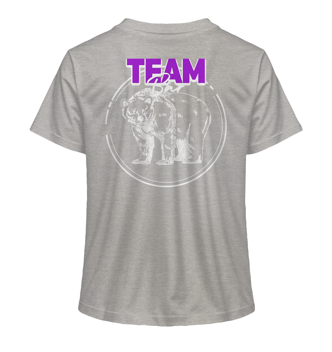 Team Bär Backprint (weiß) "Frauen" Stanley/Stella T-Shirt