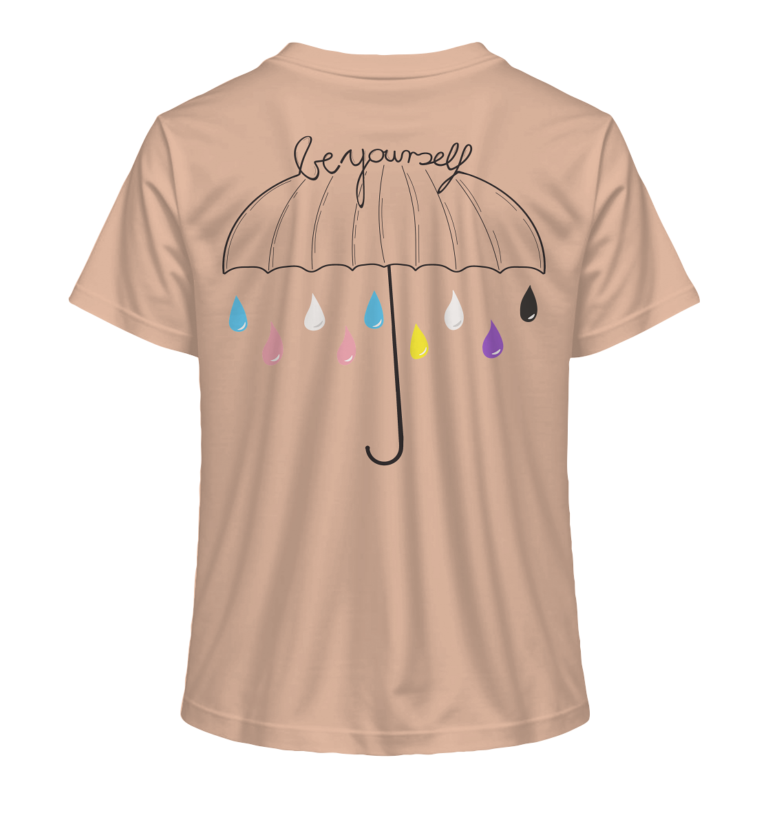 Trans Umbrella Backprint "Frauen" Stanley/Stella T-Shirt
