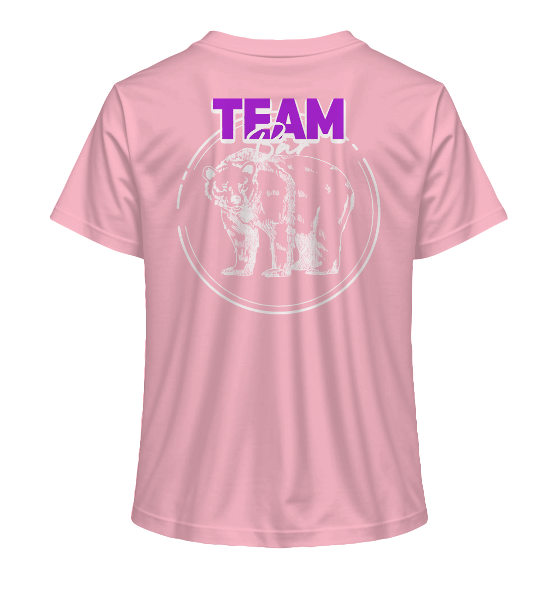 Team Bär Backprint (weiß) "Frauen" Stanley/Stella T-Shirt