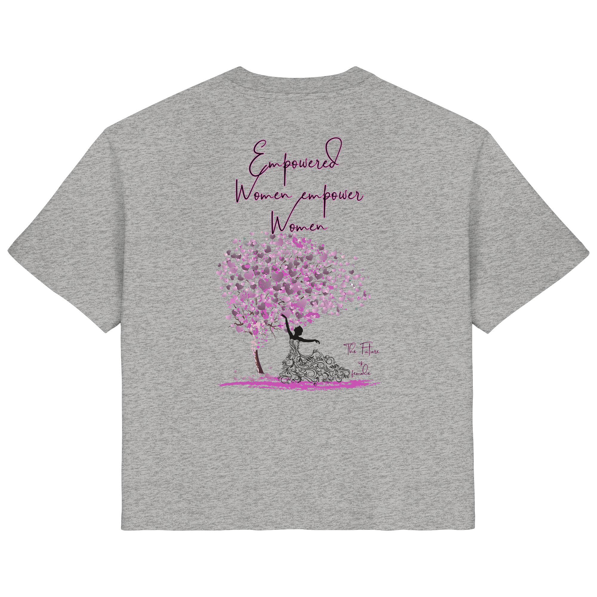 Empowered Women empower Women Backprint - Ladies Organic Shirt