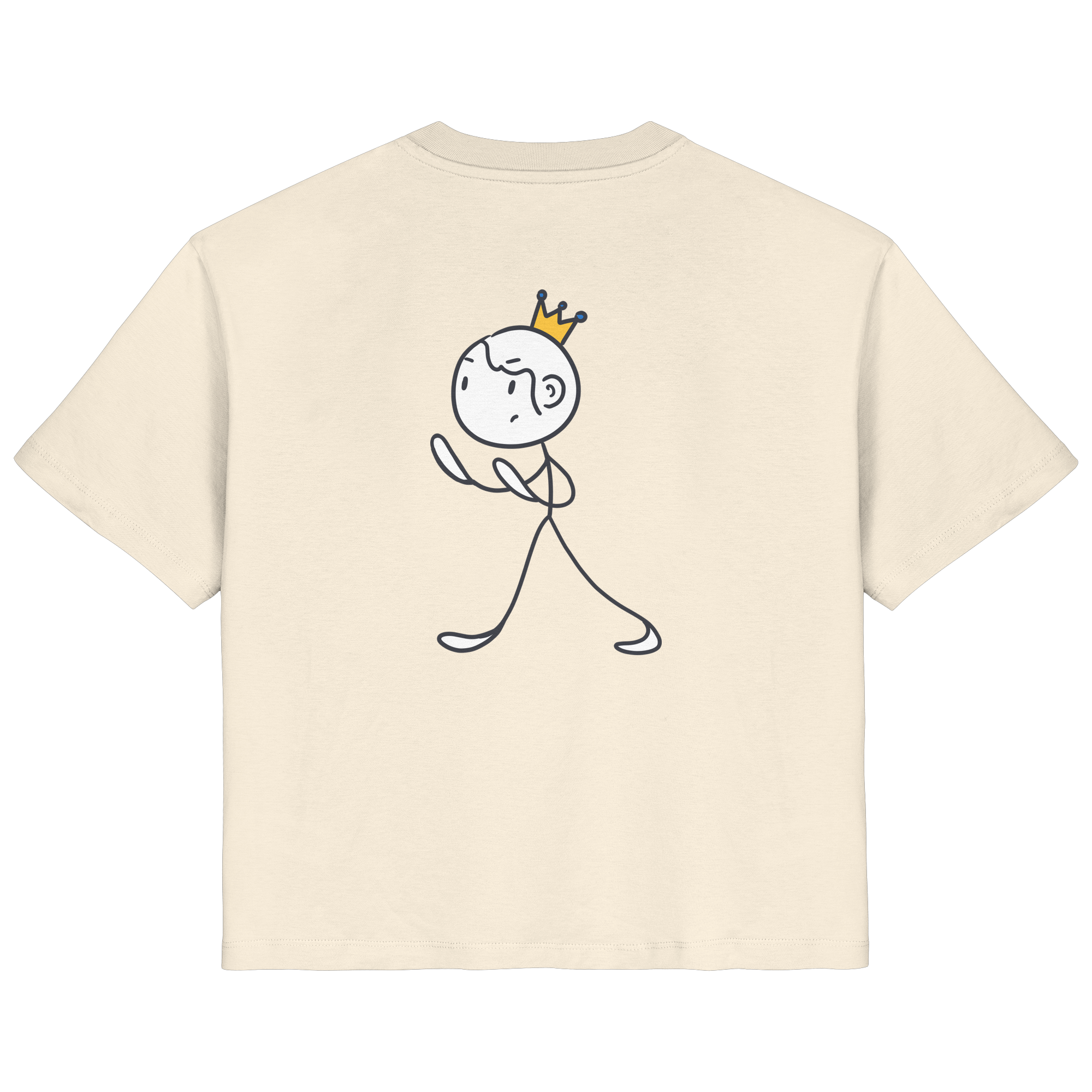 Survivor Queens Logo "Schriftzug Edition" mit Seelenmännchen "Selbstverteidigung Edition" Backprint (hell) - Ladies Organic Shirt