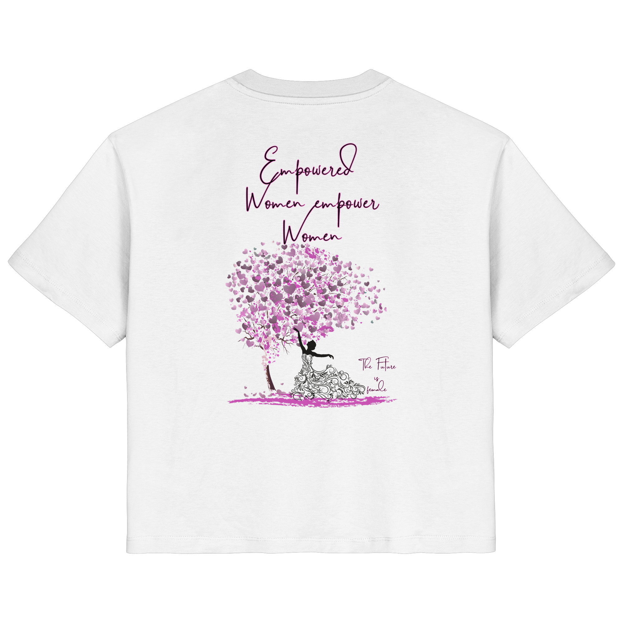 Empowered Women empower Women Backprint - Ladies Organic Shirt