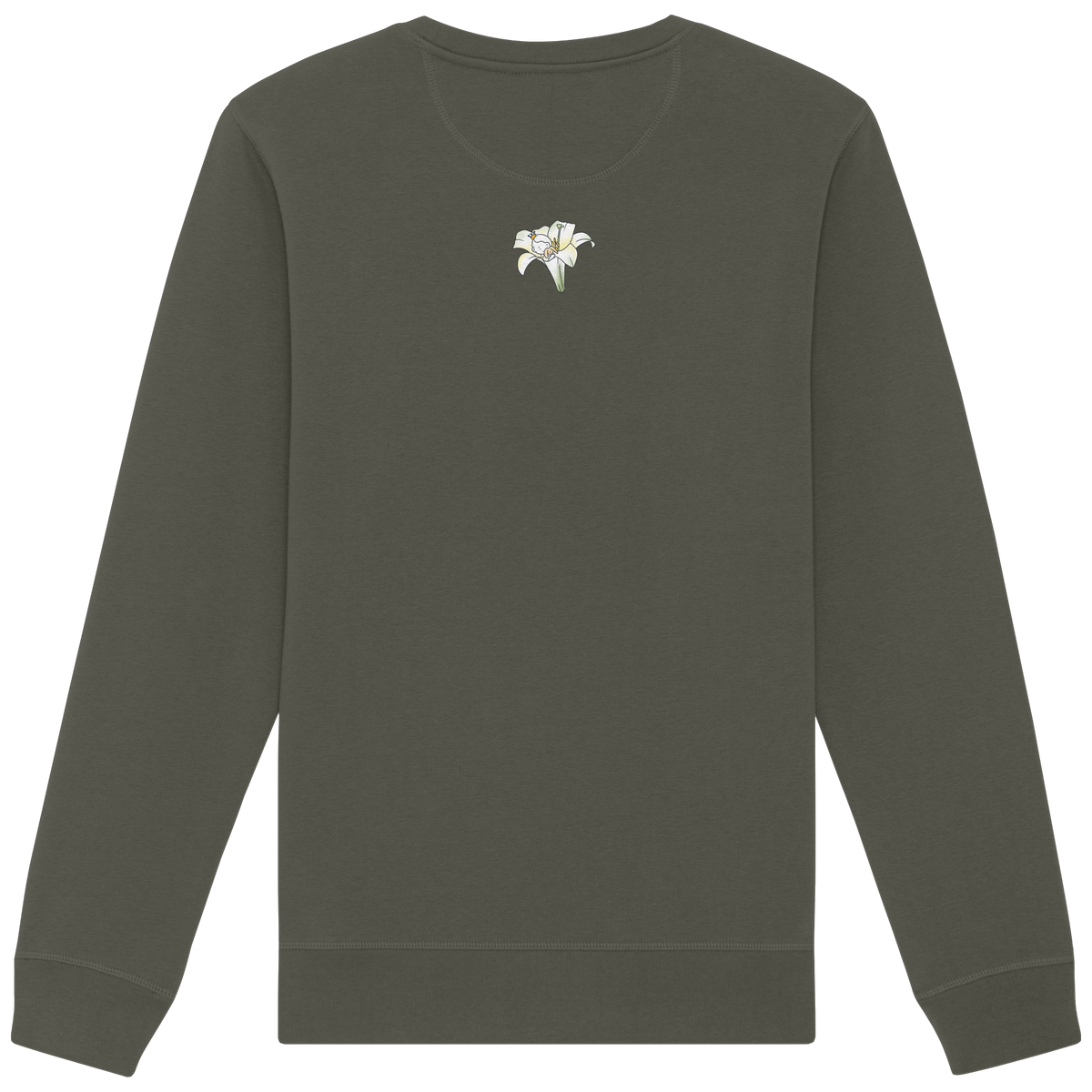 Seelenmännchen "Kuschelblume Edition" - Organic Basic Unisex Sweatshirt
