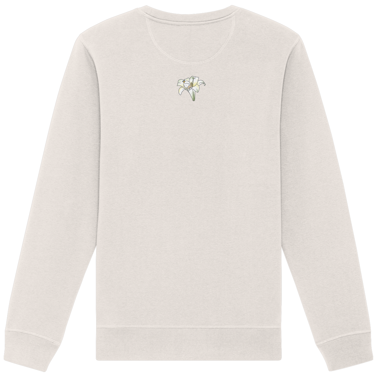 Seelenmännchen "Kuschelblume Edition" - Organic Basic Unisex Sweatshirt