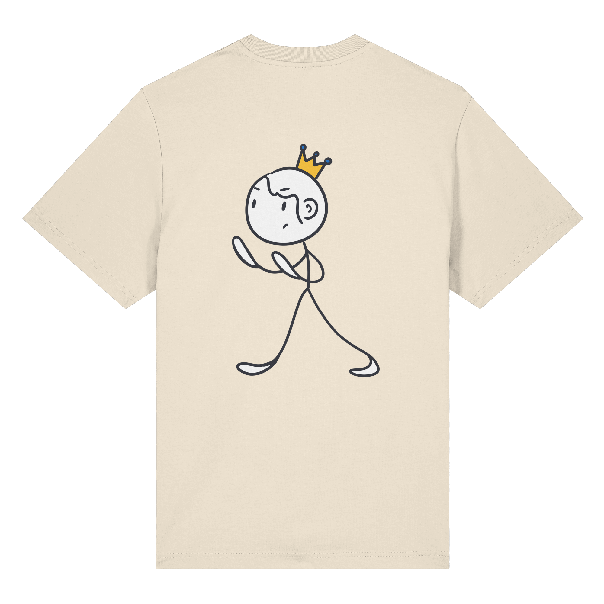 Survivor Queens Logo "Schriftzug Edition" mit Seelenmännchen "Selbstverteidigung Edition" Backprint - Organic Heavy Shirt