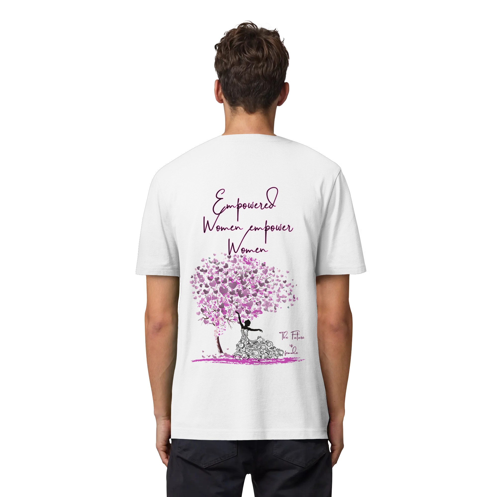Empowered Women empower Women Backprint - Organic Heavy T-Shirt