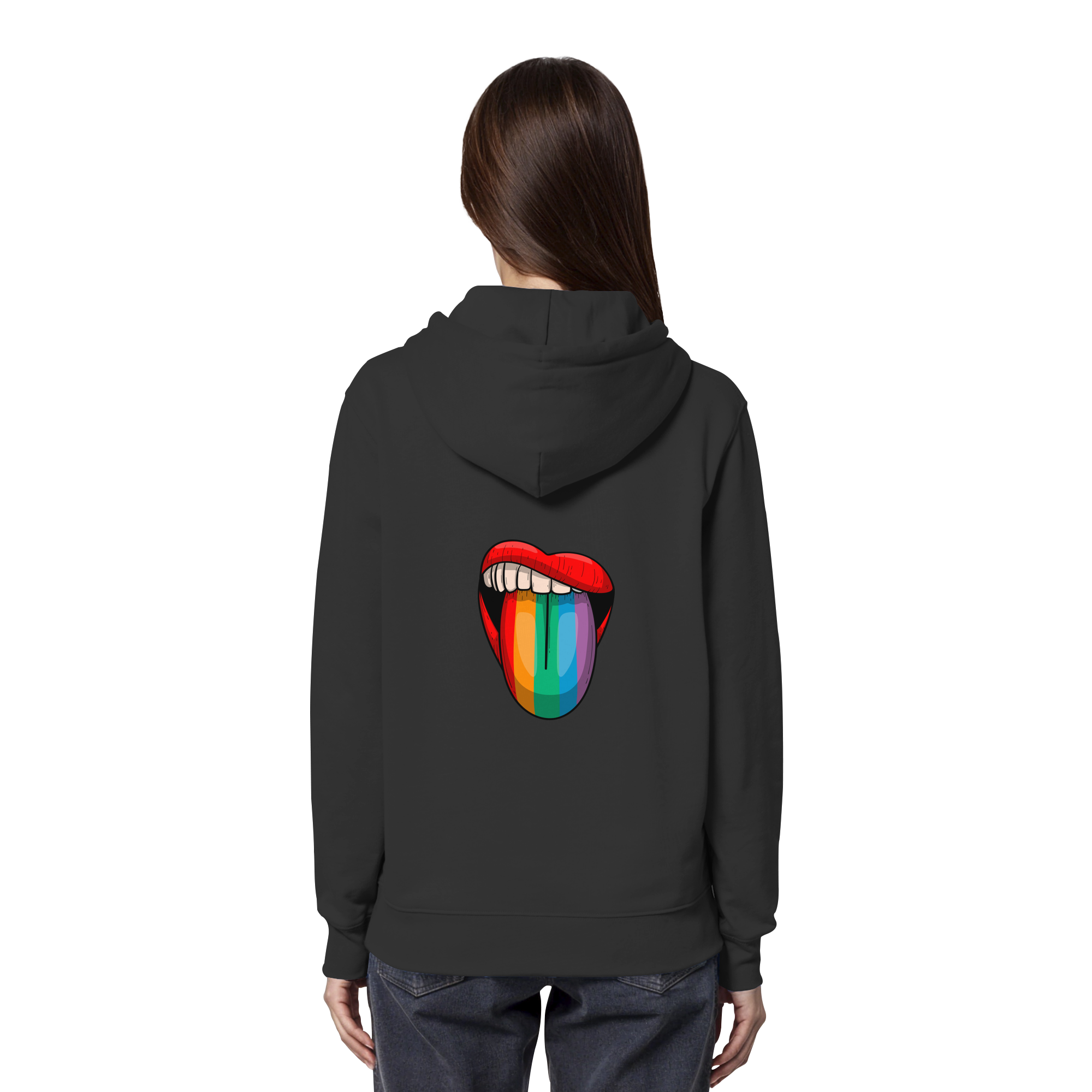 Speak Up or Shut Up Backprint - Organic Hoodie