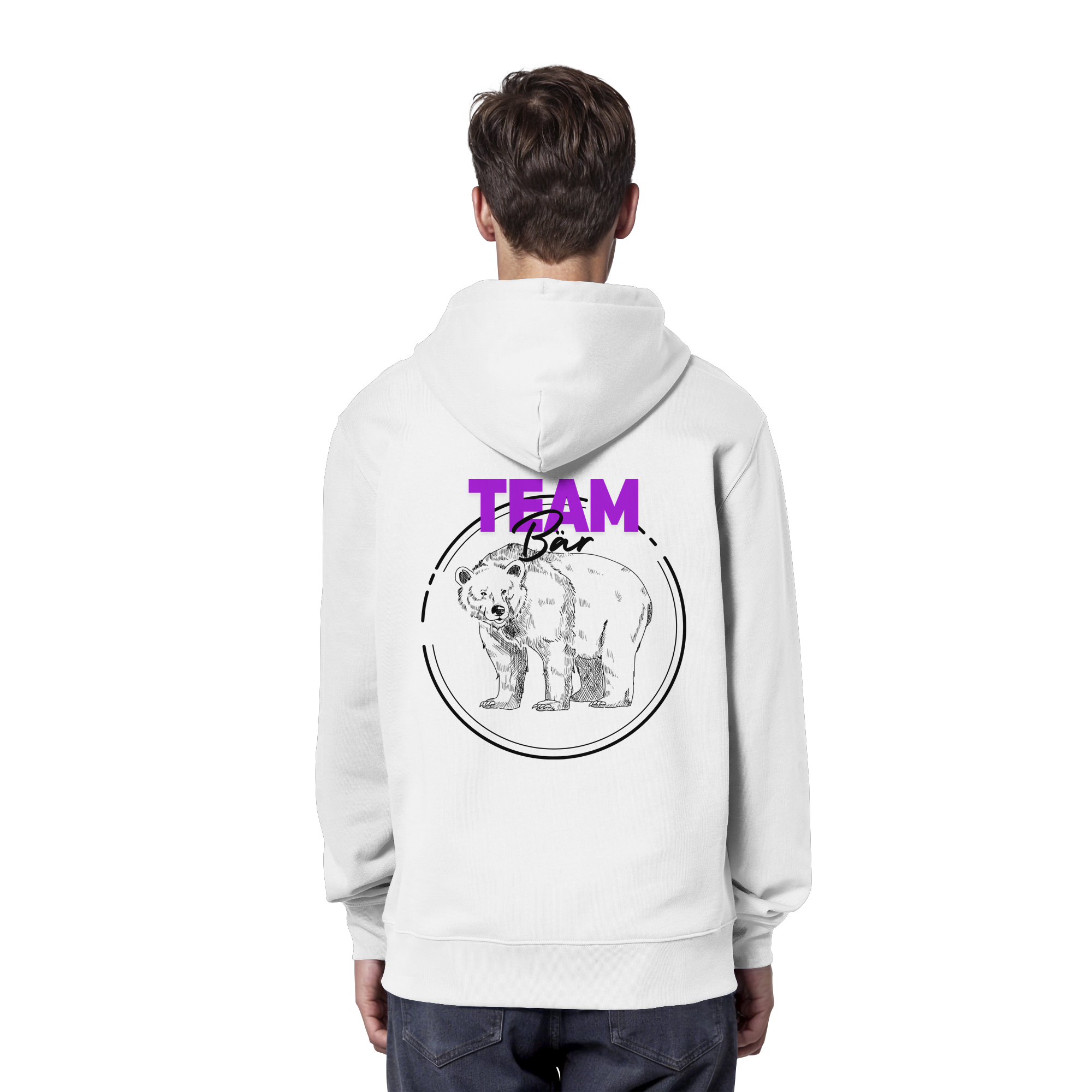 Team Bär Backprint - Organic Hoodie