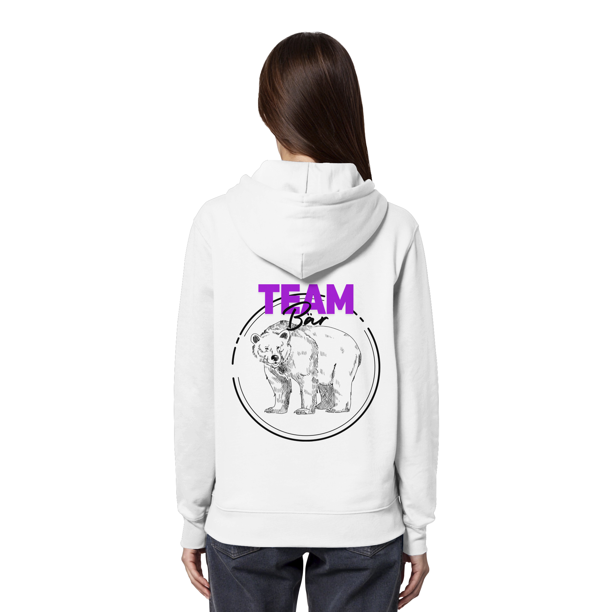 Team Bär Backprint - Organic Hoodie